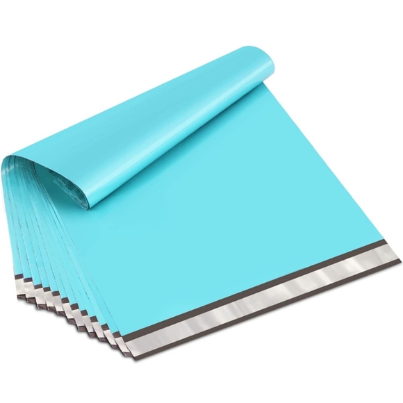 10 19x24 Inch Poly Mailers Teal or Pink Extra Large Shipping Bags Strong Thick - Picture 3 of 10